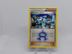26/34 Team Aqua Grunt Uncommon: Pokemon Trading Card Game XY Double Crisis - Image 1