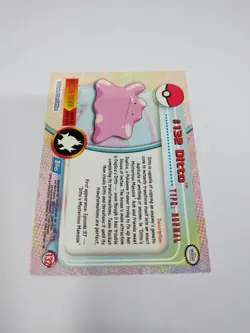 MINT 2000 Topps Pokemon TV Animation Edition Series 3 Non Holo #132 Ditto - Image 3