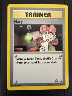 Pokemon - Neo Genesis - Mary 87/111 - Regular LP/NM - Image 1