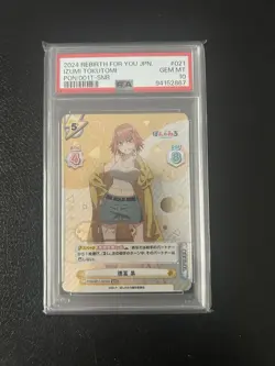 2024 REBIRTH FOR YOU PON NO MICHI TRIAL DECK IZUMI TOKUTOMI PON/001T-SNR Psa 10 - Image 2