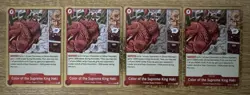 4 x One Piece TCG OP12-018 Rare (R) Event Card NM English (Playset) - Image 3