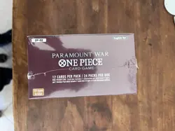 One Piece Card Game Paramount War OP-02 Booster Box Sealed Eng FIRST printing - Image 5