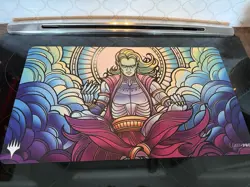 MTG Zur Stained Glass Ultra Pro Playmat - Image 1