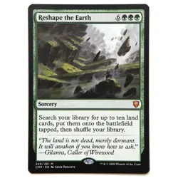 Reshape the Earth (EX/NM) Land Win Condition MTG Discount: 5+ Magic Singles - Image 1