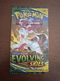 Pokemon Cards Sword & Shield Evolving Skies Booster Pack Sylveon Artwork ver.... - Image 1