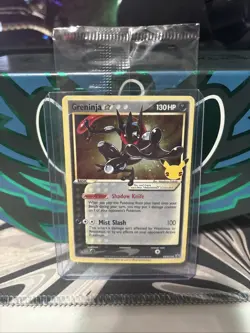 Celebrations Greninja Gold Star Promo SWSH144 Pokemon TCG NM Sealed - Image 1