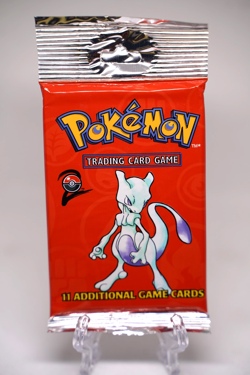 Pokemon TCG Base Set 2 Booster Pack 2000 Mewtwo Art WOTC Vintage Sealed - Image 1