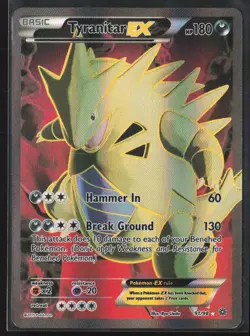 Tyranitar EX Full Art 91/98 Pokemon XY Ancient Origins - Image 1