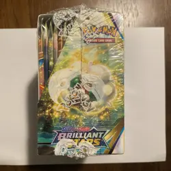 2022 Pokemon Sword & Shield Brilliant Stars Factory Sealed Booster Box - Image 3