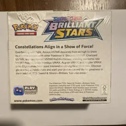 2022 Pokemon Sword & Shield Brilliant Stars Factory Sealed Booster Box - Image 4