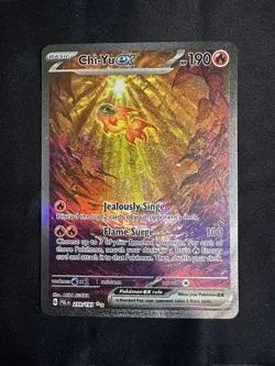 2023 Pokemon SV02 Paldea Evolved 259/193 Chi-Yu Ex Special Illustration Rare NM - Image 1