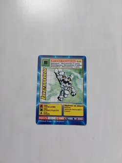 Icemon Carte Digimon Francais Bandai 2000 Bo-120 Serie 3 French Card - Image 1