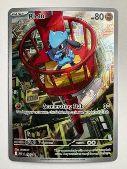 Riolu 010 ME01 Mega Evolution Promo Holo – 2025 Pokemon TCG ETB Card Exclusive - Image 1