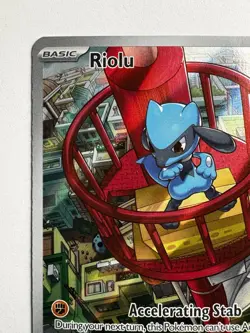 Riolu 010 ME01 Mega Evolution Promo Holo – 2025 Pokemon TCG ETB Card Exclusive - Image 2