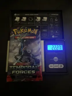 Heavy! 22.27g Pokemon Sealed Temporal Forces Booster Pack - Image 1
