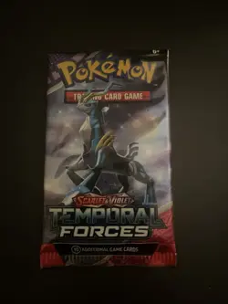 Heavy! 22.27g Pokemon Sealed Temporal Forces Booster Pack - Image 2