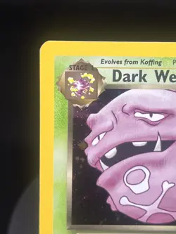 Pokemon TCG Dark Weezing 14/82 Team Rocket Holo Rare LP+ - Image 2