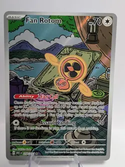 Fan Rotom 250/217 IR Ascended Heroes Evolution NM English Pokemon TCG - Image 1