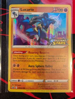 Pokemon SWSH Black Star Promo Holo Lot of 5 Lucario 186 Kirlia 271 Coalossal 054 - Image 2