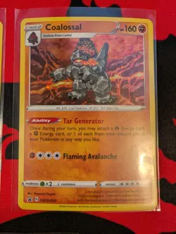 Pokemon SWSH Black Star Promo Holo Lot of 5 Lucario 186 Kirlia 271 Coalossal 054 - Image 4