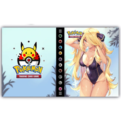 Pokemon 240 Card Album Cynthia Anime TCG Binder - Image 1