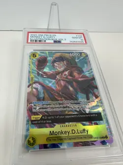 2025 ONE PIECE MONKEY D. LUFFY PSA 10 PROMOS ILLUSTRATION BOX VOL.3 #109 - Image 4