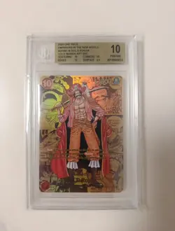 One Piece BGS10 Gol D. Roger OP09-118 Gold Manga Art 2024 INGLESE - Image 1