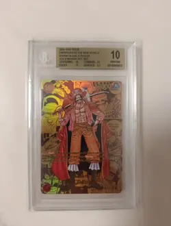 One Piece BGS10 Gol D. Roger OP09-118 Gold Manga Art 2024 INGLESE - Image 4