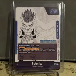 Gotenks SB02-017 Gold Leader Manga Booster 02 Dragon Ball Card English - Image 2