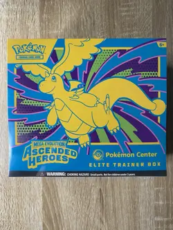 Mega Evolution Ascended Heroes Pokemon Center Elite Trainer Box ETB Lot of 2 - Image 2