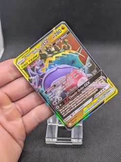 Pokemon Card Naganadel & Guzzlord GX 158/236 Cosmic Eclipse NM/M - Image 2
