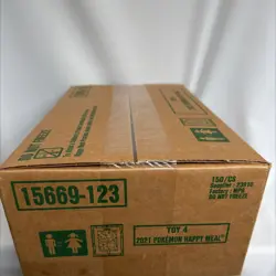 POKEMON MCDONALD'S SEALED CASE (2021) 150 BOOSTER PACKS 25TH ANNIVERSARY TOY 4 - Image 4