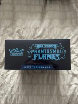 Pokemon TCG Mega Evolution Phantasmal Flames ETB Elite Trainer Box New Sealed - Image 4