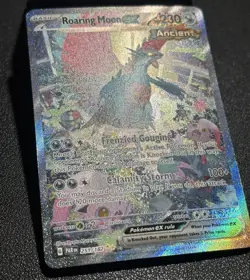 Pokemon - Roaring Moon ex - Near Mint NM - Paradox Rift 251/182 SIR - Image 2