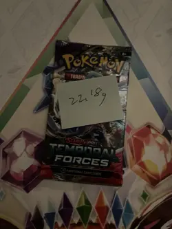 Heavy! 22.18g Pokemon Sealed Temporal Forces Booster Pack - Image 2