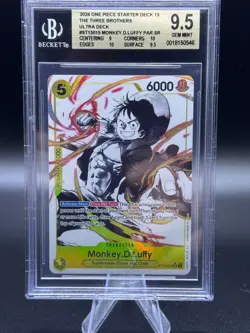 One Piece TCG-Monkey.D.Luffy (Parallel) ST13-015 Ultra Deck: The Three Brothers - Image 1