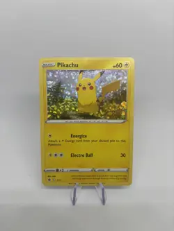 Pikachu Holo 7/15 McDonald's Promo Pokemon Card - Image 1