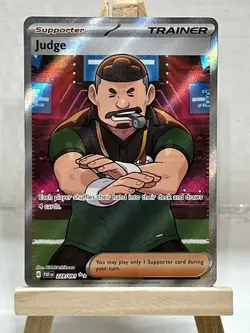 Judge 228/091 - Full Art Holo - NM/M - SV Paldean Fates - Pokemon TCG - Image 1