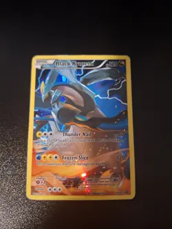 2013 POKEMON XY BLACK STAR PROMO #XY80 BLACK KYUREM - Image 1