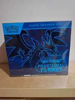Pokemon TCG Phantasmal Flames ETB Elite Trainer Box - New Sealed - Image 1