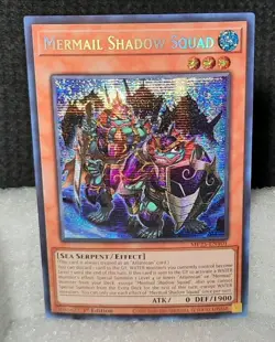 Yu-Gi-Oh! Mermail Shadow Squad *PRISMATIC SECRET RARE* MP25-EN101 1st Edition NM - Image 1