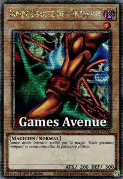Yu-Gi-Oh ! Jambe Droite de L'Interdit MP24-FR002 VF/QUARTER - Image 1