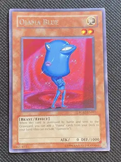 YuGiOh! - Ojama Blue RGBT-EN097 Rare 1st Edition Near Mint Raging Battle - Image 1