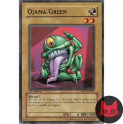 Yugioh Ojama Green DP2-EN002 Common 1st Edition NM - Image 1
