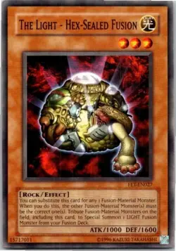 The Light - HEX-SEAED FUSION - COMMON FET-EN027 YuGiOh TCG Card - Image 1