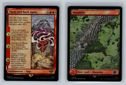 FOIL There and Back Again Smaug Token Magic the Gathering Lord of the Rings MTG - Image 2