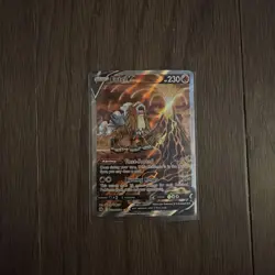 Pokemon TCG Entei V GG36 Galarian Gallery Crown Zenith Full Art Holo NM - Image 1
