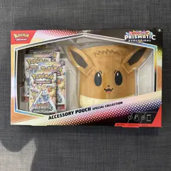 Pokemon Scarlet & Violet Prismatic Evolutions:Accessory Pouch Special Collection - Image 1