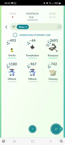 Pokemon Go (Stage 43) Shiny Legendary Rayquaza ( 6 Shinys ) - Image 4
