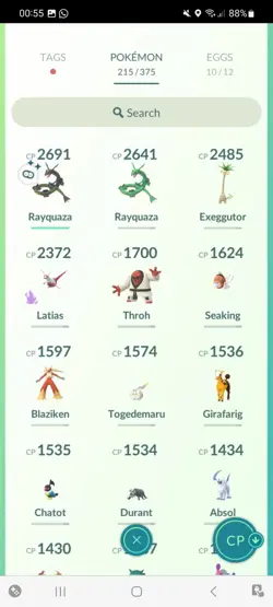 Pokemon Go (Stage 43) Shiny Legendary Rayquaza ( 6 Shinys ) - Image 5